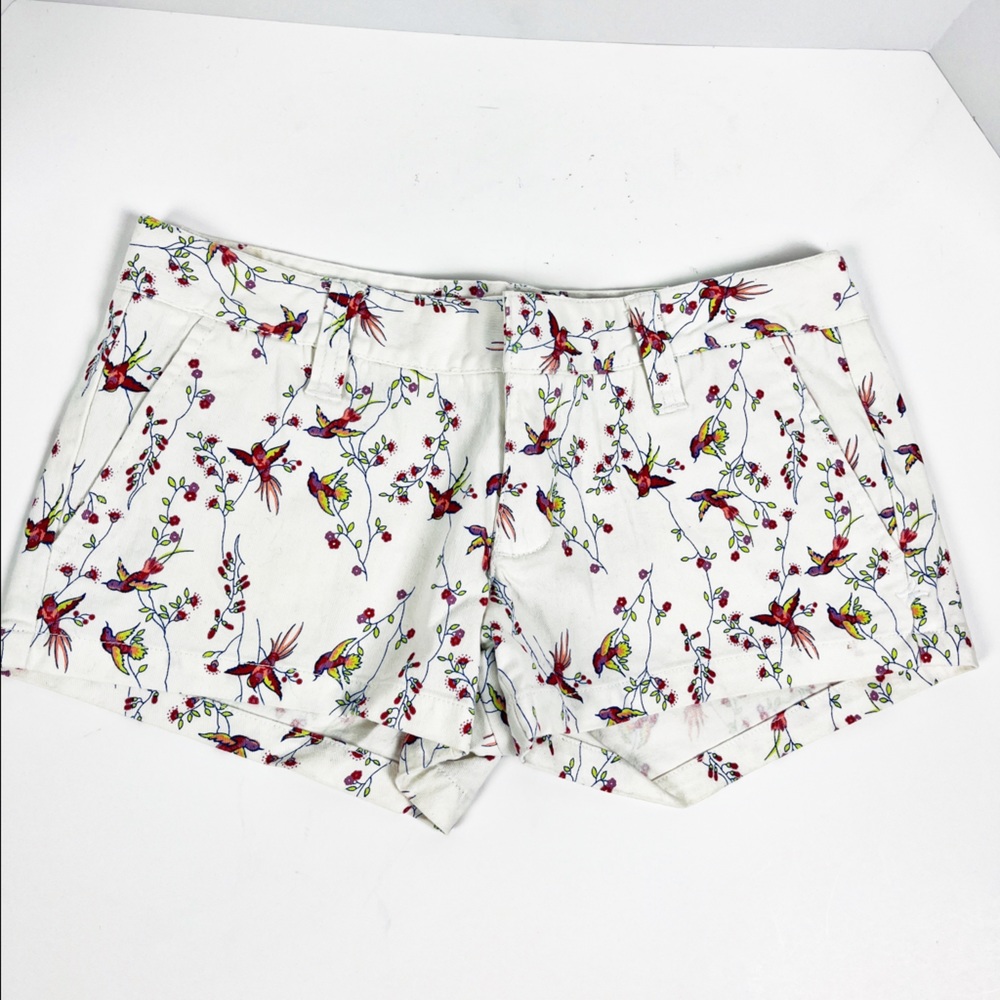 Hurley Floral Lowrider Denim Shorts 3